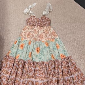 Free People Floral Bluebell Maxi Dress